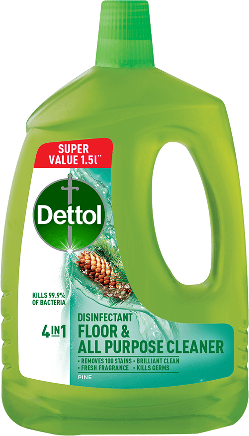 Dettol 4in1 Floor and All Purpose Cleaner Pine 1,5 L