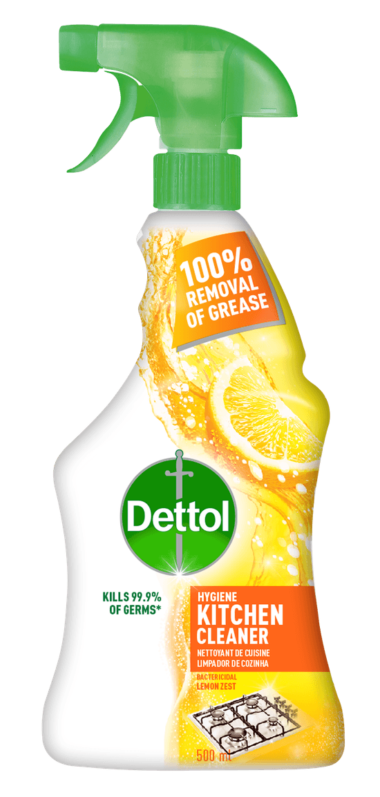 Dettol Hygiene Kitchen Cleaner Lemon Zest 500 ml
