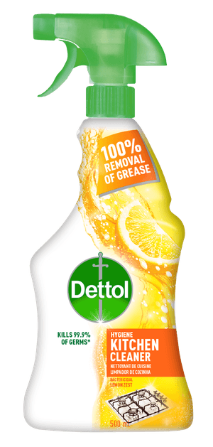 Dettol Hygiene Kitchen Cleaner Lemon Zest 500 ml