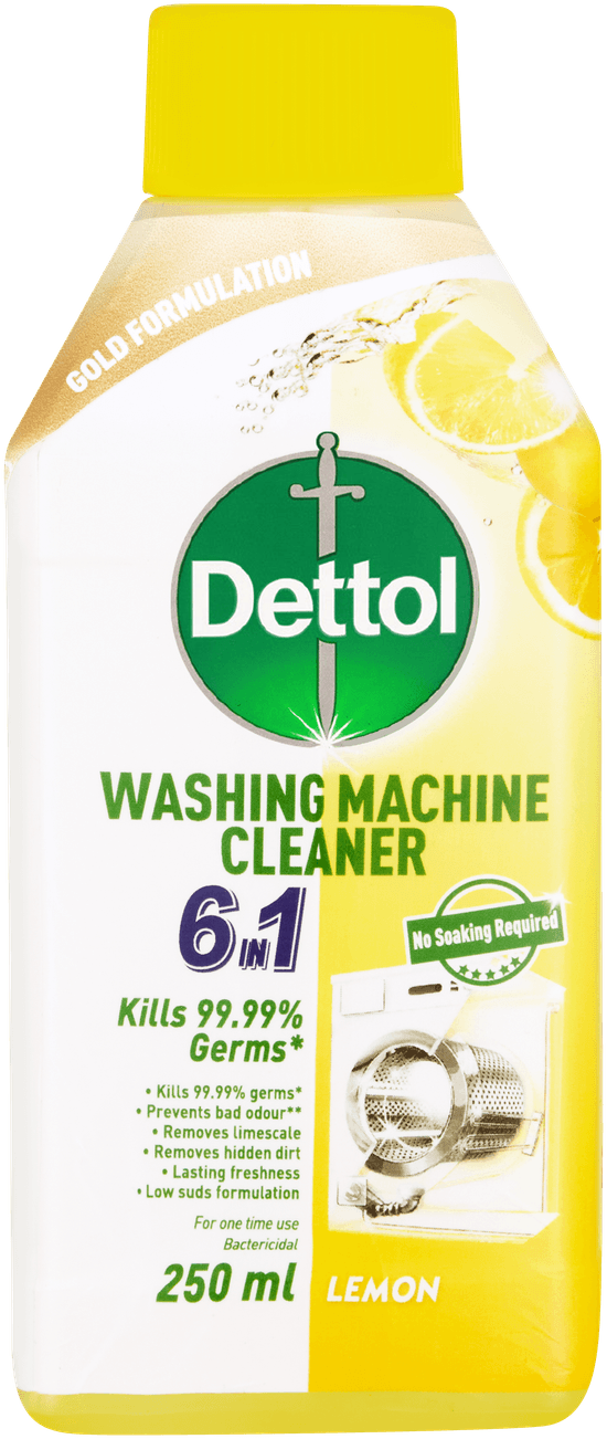 Dettol Washing Machine Cleaner Lemon 250ml