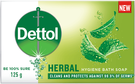 Dettol Herbal Bar Soap 125g