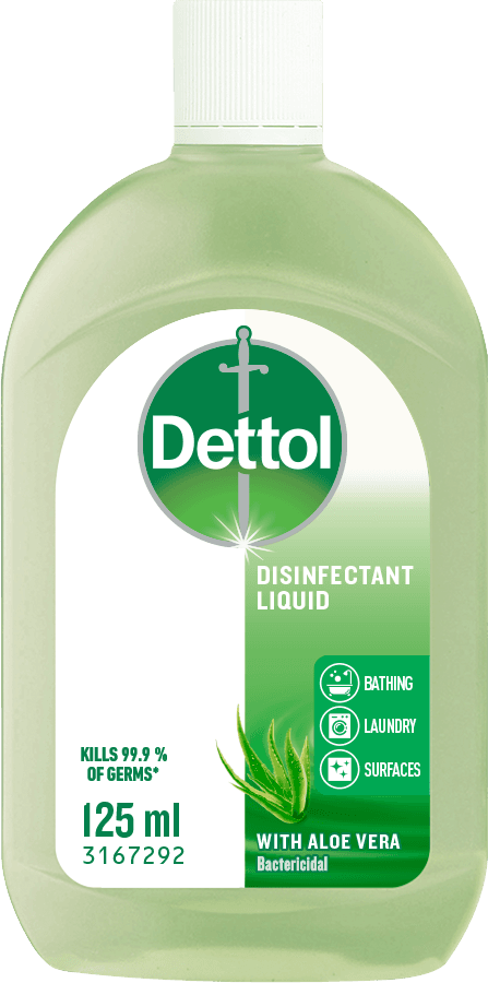 Dettol Disinfectant Liquid With Aloe Vera 125 ml